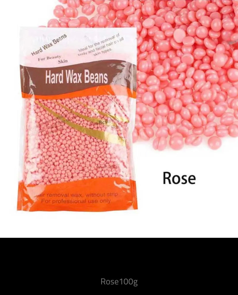 Hard Wax Beans for Hair Removal, Hard Hair Remover, No Strip Hair Remover, Hot Film Wax Bean, Full Body, Bikini, Face, Leg, Eyebrow