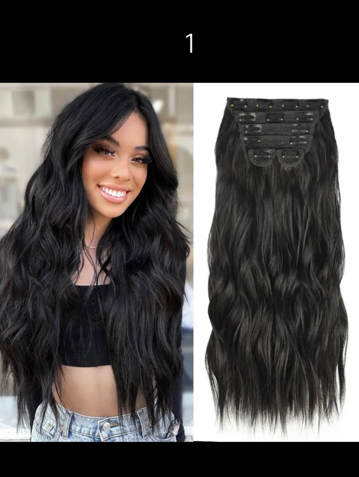 Wellenförmige Clip In Haar Extensions Lange Synthetische Clip In Haar Extensions 6 Teile/satz Stück Synthetische Ombre Blonde Braunen Dicken Haarteile