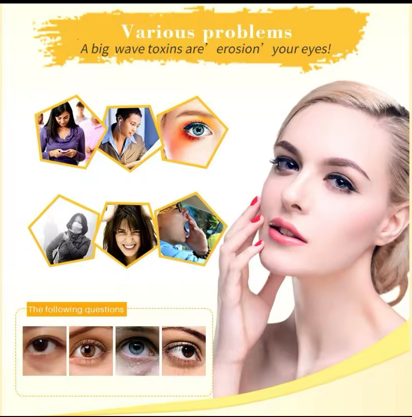 Kollagen-Goldkristall-Augenmasken-Patches, straffend, feuchtigkeitsspendend, nährend, Augenpflegeprodukte, Hautpflege, 10 Paar, 20