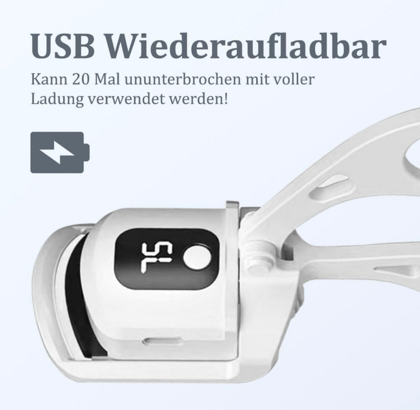 Wimpernzange Elektrische Wimpernzange Beheizbar 3 Temperaturmodi Wiederaufladbarer
