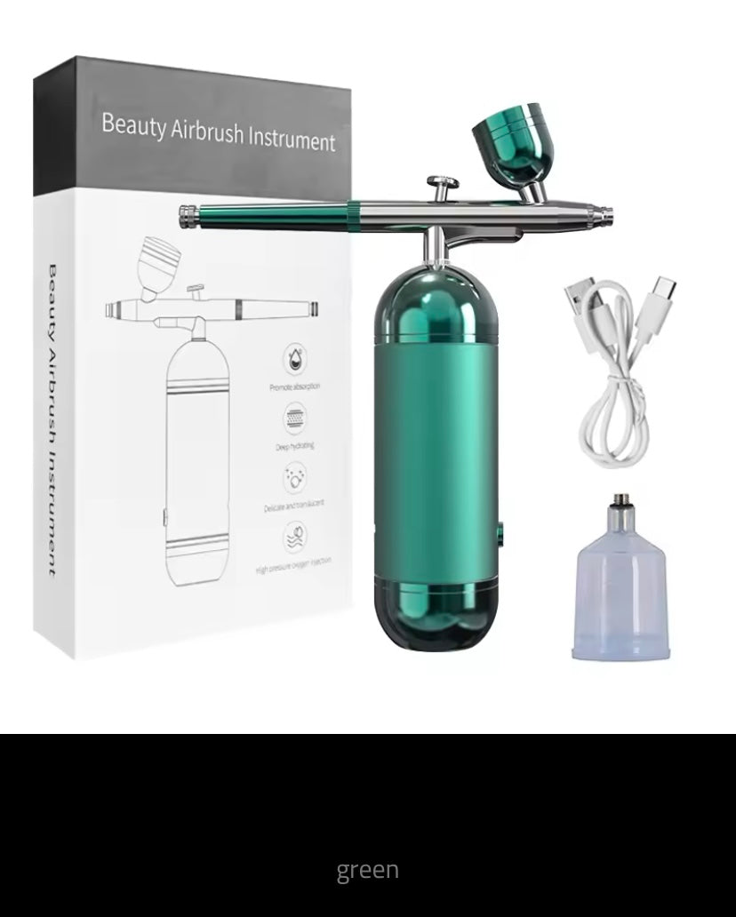 Nail Airbrush with Compressor, Portable Airbrush for Nails, Art Paint, Cake Crafts, Spray Kit