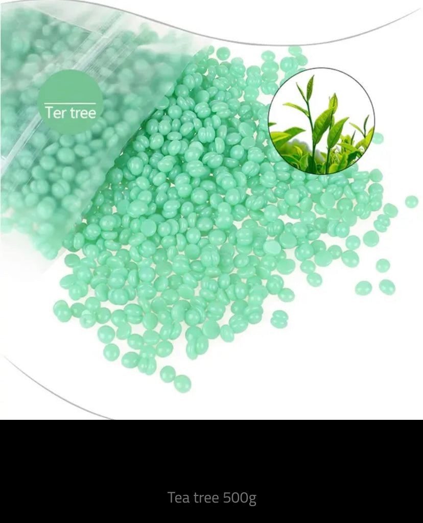 Hard Wax Beans for Hair Removal, Hard Hair Remover, No Strip Hair Remover, Hot Film Wax Bean, Full Body, Bikini, Face, Leg, Eyebrow