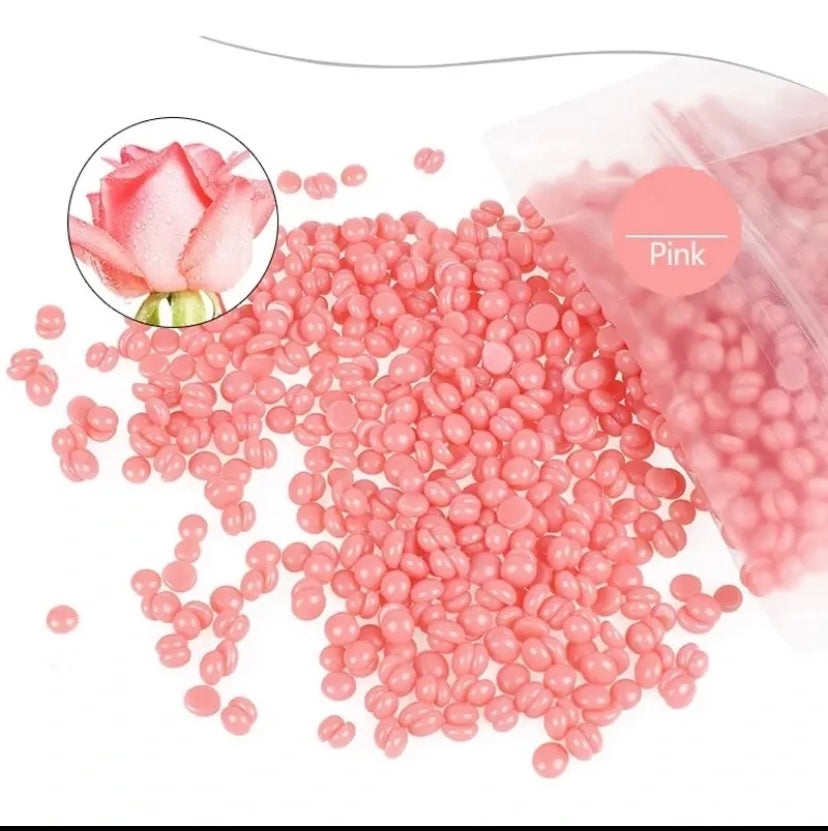 Hard Wax Beans for Hair Removal, Hard Hair Remover, No Strip Hair Remover, Hot Film Wax Bean, Full Body, Bikini, Face, Leg, Eyebrow