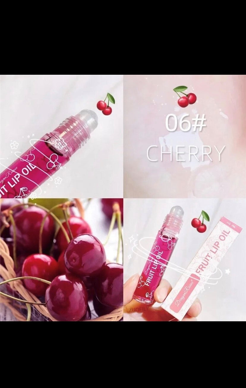 Frucht Lip gloss transparentes Lippen öl feuchtigkeit spendend reduzierende Lippen linien pflegt die Lippen wasserdichte, lang anhaltende flüssige