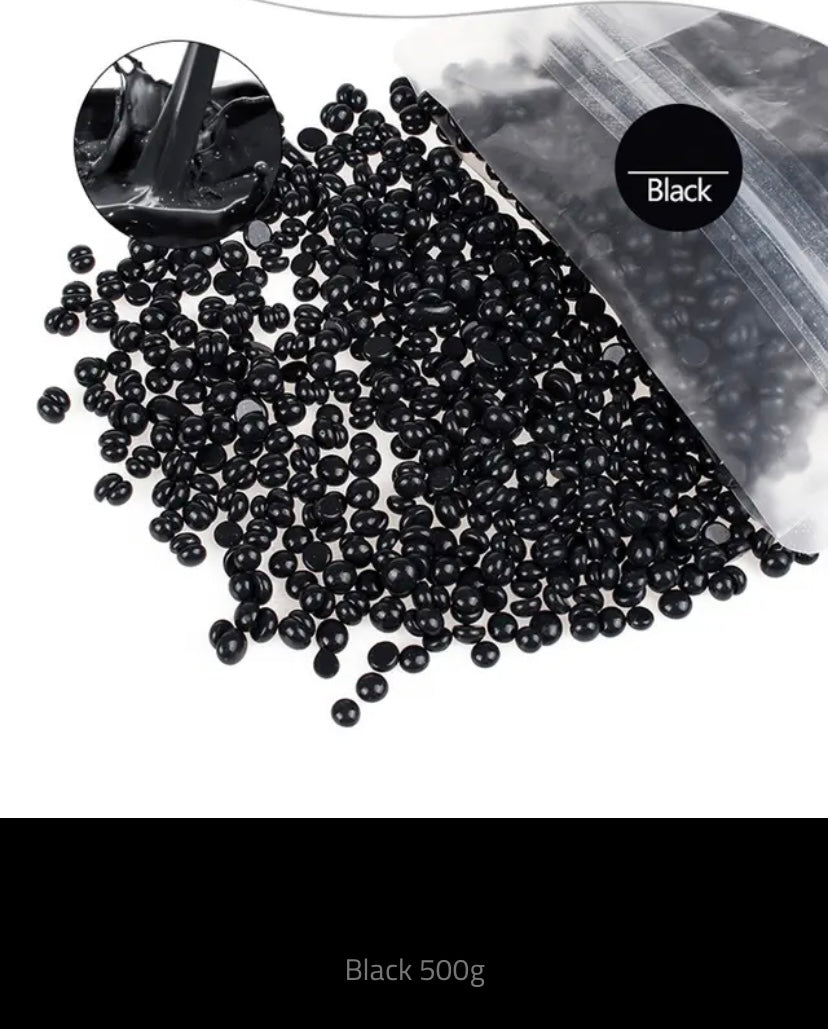 Hard Wax Beans for Hair Removal, Hard Hair Remover, No Strip Hair Remover, Hot Film Wax Bean, Full Body, Bikini, Face, Leg, Eyebrow