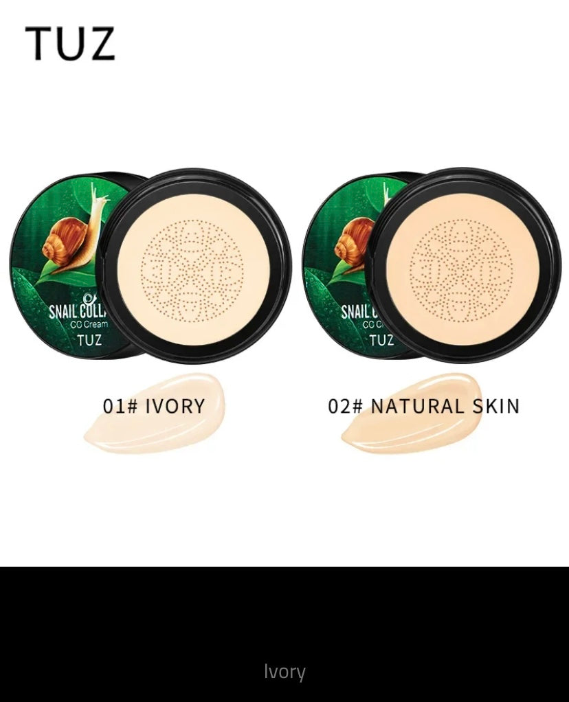 Snail Collagen BB Cream, Mushroom Head, Air Cushion Foundation, CC CreamLiquid Concealer, Brightening, Oil Control, Makeup Cosmetics