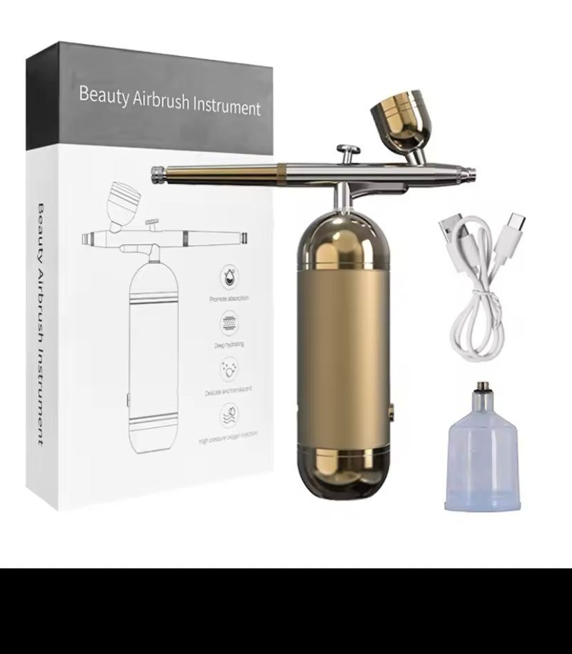 Nail Airbrush with Compressor, Portable Airbrush for Nails, Art Paint, Cake Crafts, Spray Kit