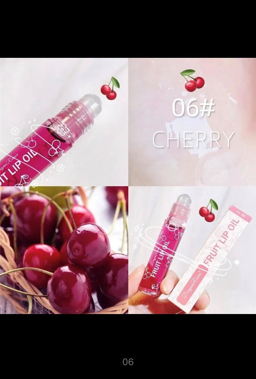 Frucht Lip gloss transparentes Lippen öl feuchtigkeit spendend reduzierende Lippen linien pflegt die Lippen wasserdichte, lang anhaltende flüssige