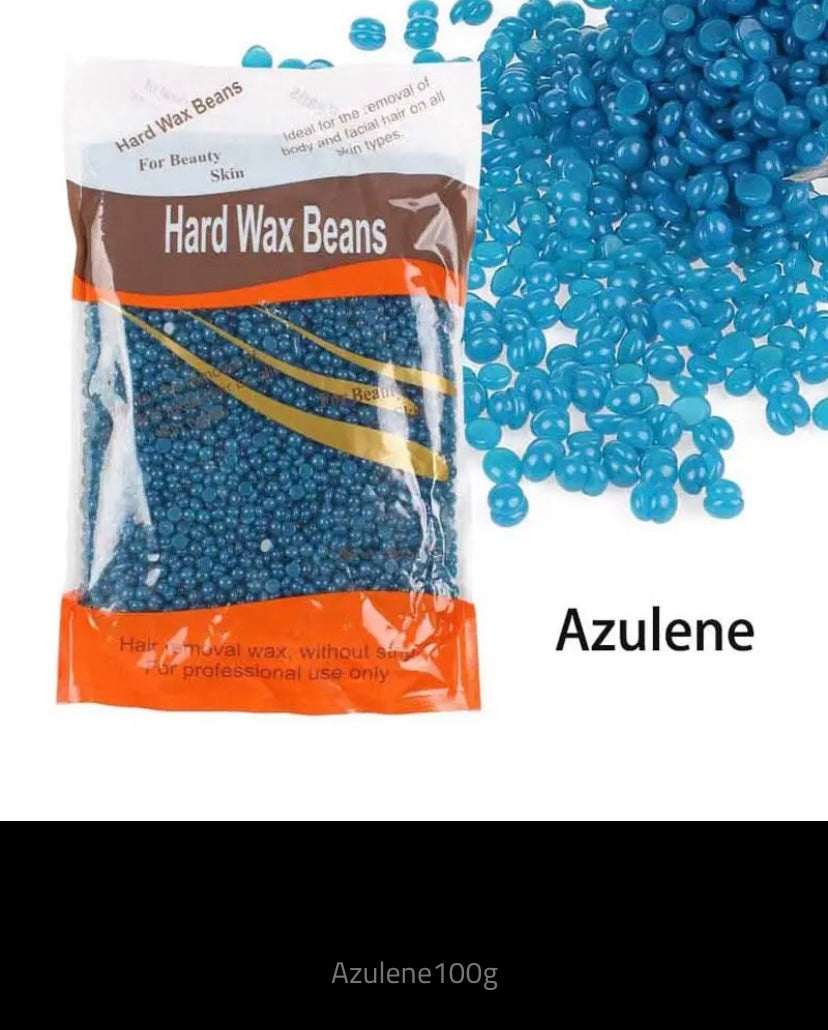 Hard Wax Beans for Hair Removal, Hard Hair Remover, No Strip Hair Remover, Hot Film Wax Bean, Full Body, Bikini, Face, Leg, Eyebrow