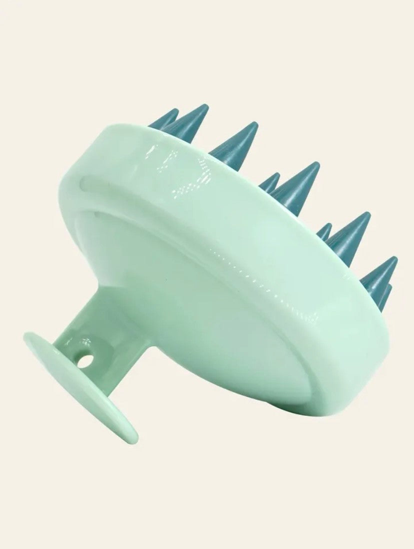 Silicone Shampoo Scalp Massage Brush, Hair Massager, Head Body Scalp Comb, Magic Handle, Spa Brush