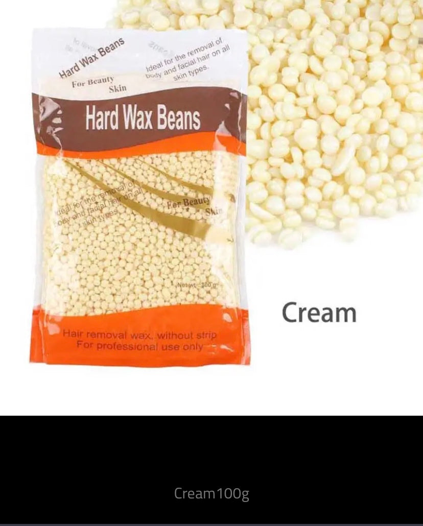 Hard Wax Beans for Hair Removal, Hard Hair Remover, No Strip Hair Remover, Hot Film Wax Bean, Full Body, Bikini, Face, Leg, Eyebrow