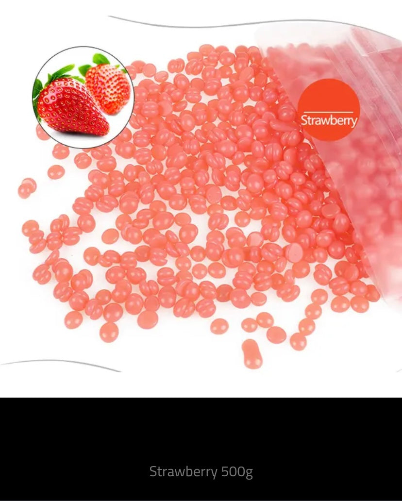 Hard Wax Beans for Hair Removal, Hard Hair Remover, No Strip Hair Remover, Hot Film Wax Bean, Full Body, Bikini, Face, Leg, Eyebrow