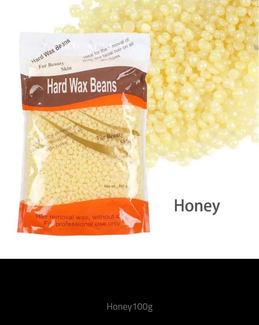 Hard Wax Beans for Hair Removal, Hard Hair Remover, No Strip Hair Remover, Hot Film Wax Bean, Full Body, Bikini, Face, Leg, Eyebrow