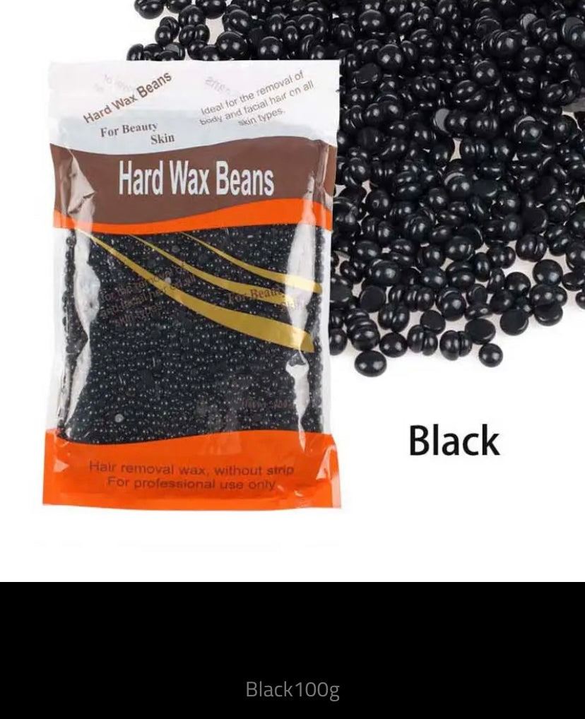 Hard Wax Beans for Hair Removal, Hard Hair Remover, No Strip Hair Remover, Hot Film Wax Bean, Full Body, Bikini, Face, Leg, Eyebrow