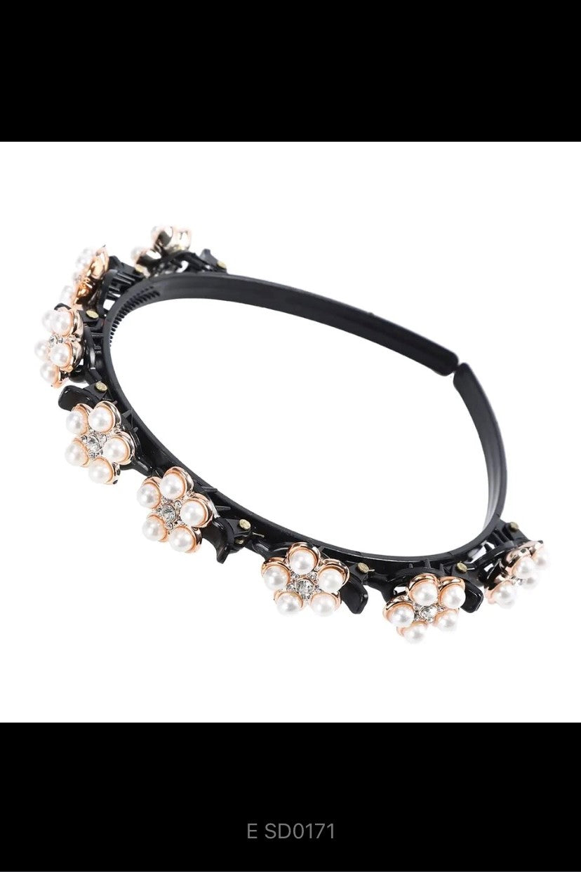 Unisex Alice Perlen Elegante Haarbänder Männer Frauen Sport Stirnband Doppel Pony Frisur Machen Up Haarnadeln Mode Haar Zubehör