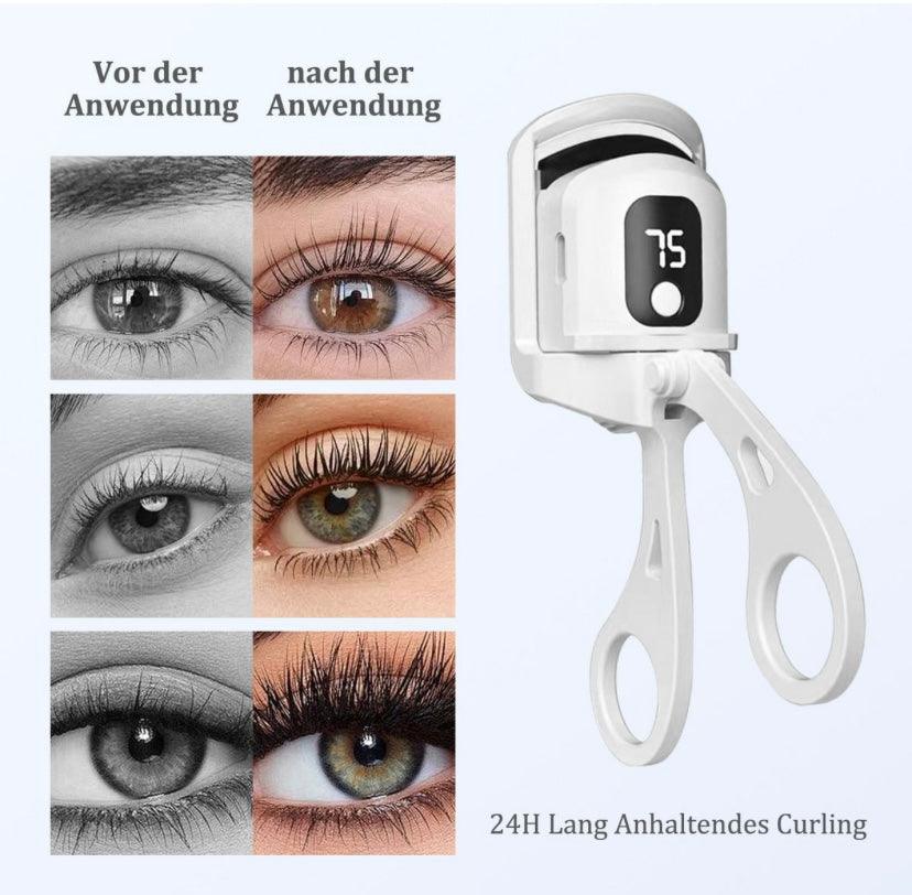 Wimpernzange Elektrische Wimpernzange Beheizbar 3 Temperaturmodi Wiederaufladbarer