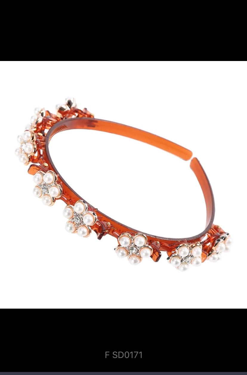 Unisex Alice Perlen Elegante Haarbänder Männer Frauen Sport Stirnband Doppel Pony Frisur Machen Up Haarnadeln Mode Haar Zubehör
