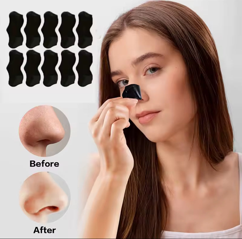 10-100PCS Nase Mitesser Entferner Maske Schrumpfen Aufkleber Schwarze Punkte Streifen Nase Tiefen Reinigung Reiniger Hautpflege