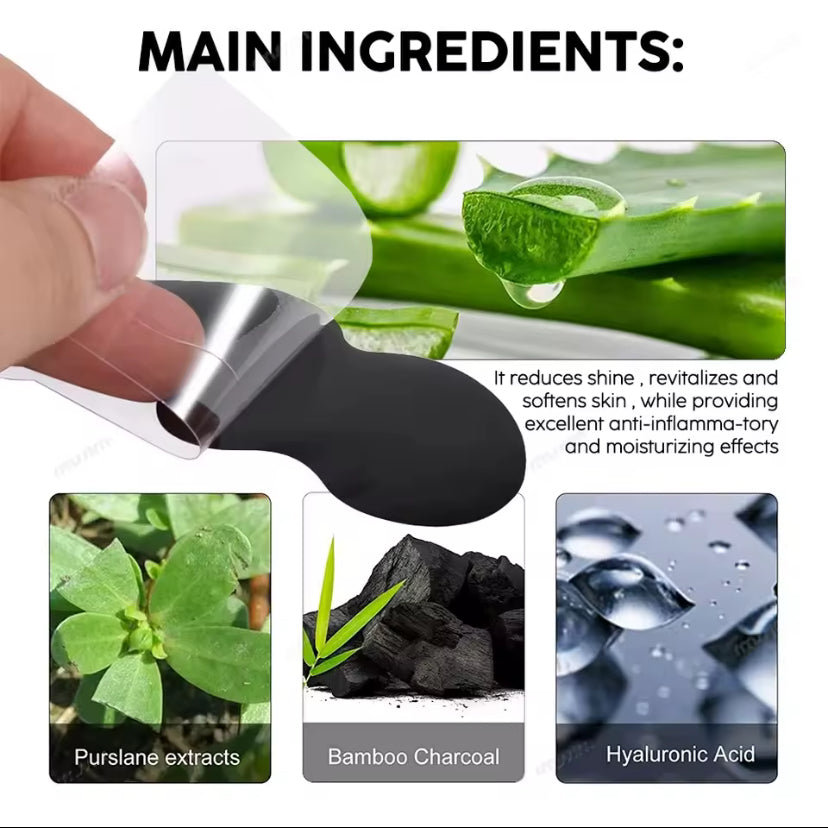 10-100PCS Nase Mitesser Entferner Maske Schrumpfen Aufkleber Schwarze Punkte Streifen Nase Tiefen Reinigung Reiniger Hautpflege