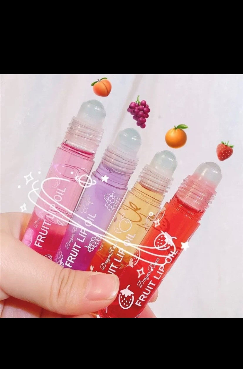 Frucht Lip gloss transparentes Lippen öl feuchtigkeit spendend reduzierende Lippen linien pflegt die Lippen wasserdichte, lang anhaltende flüssige