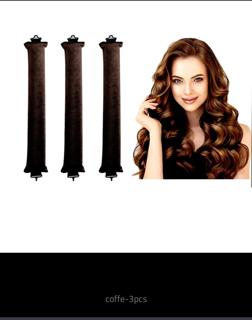 Heatless Curling Rod Headband, Lazy Hair Curlers, No Heat, Rollers Curls, Sleeping Soft Flexible Rods with Hook, Hair Styling Tools