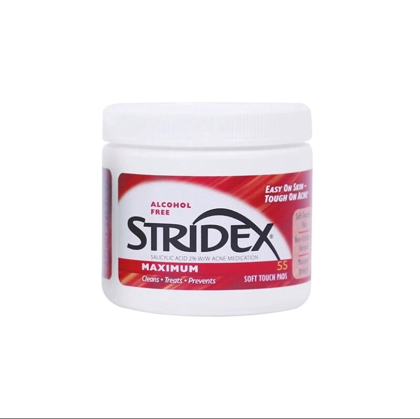 Stridex One Step Akne-Kontrolle, maximal alkoholfrei, 55 Soft-Touch-Pads