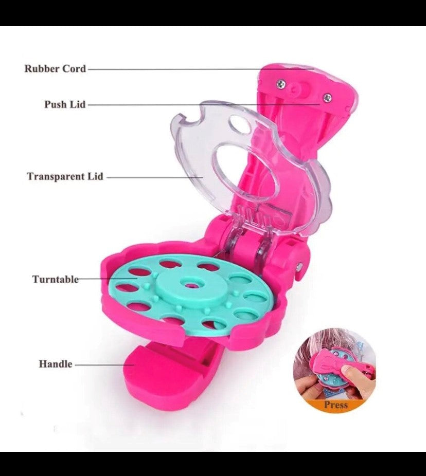 Hair Braid Diamond Chip Ornament Machine DIY Automatic Fashion Beauty Styling Tools Accessories Home Decoration Toy
