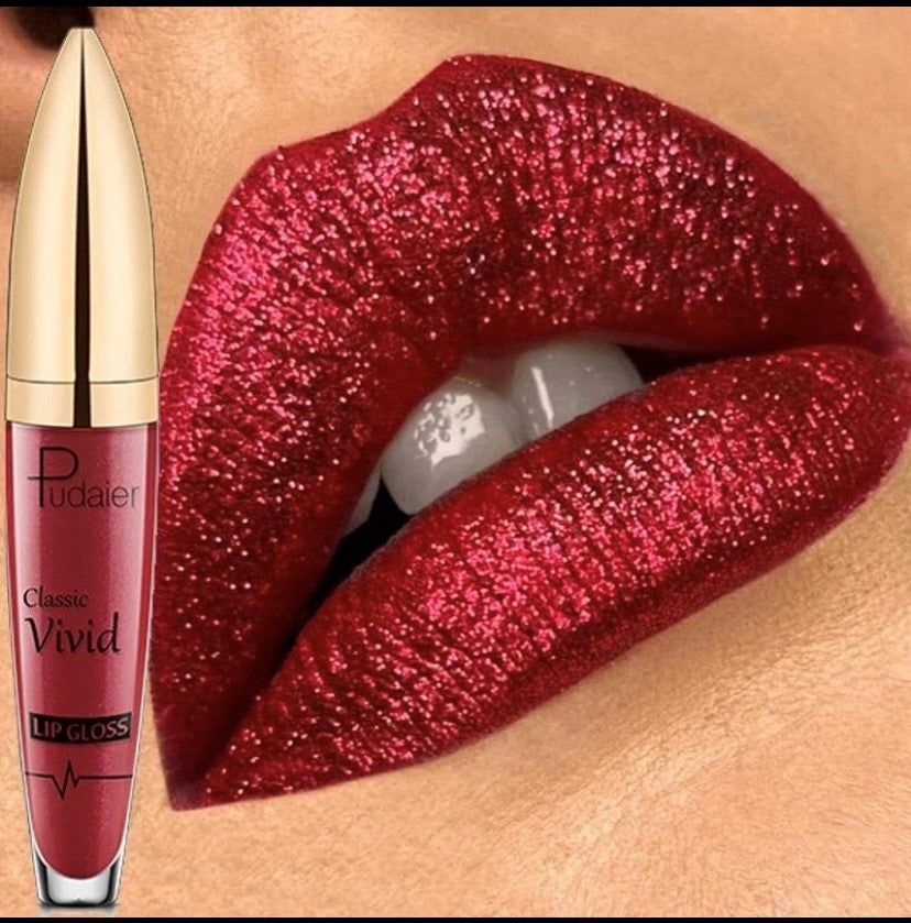 Waterproof Long Lasting Lip Gloss Diamond Matte to Shiny Shiny Shiny Liquid Lipstick Women Lip Makeup Cosmetic