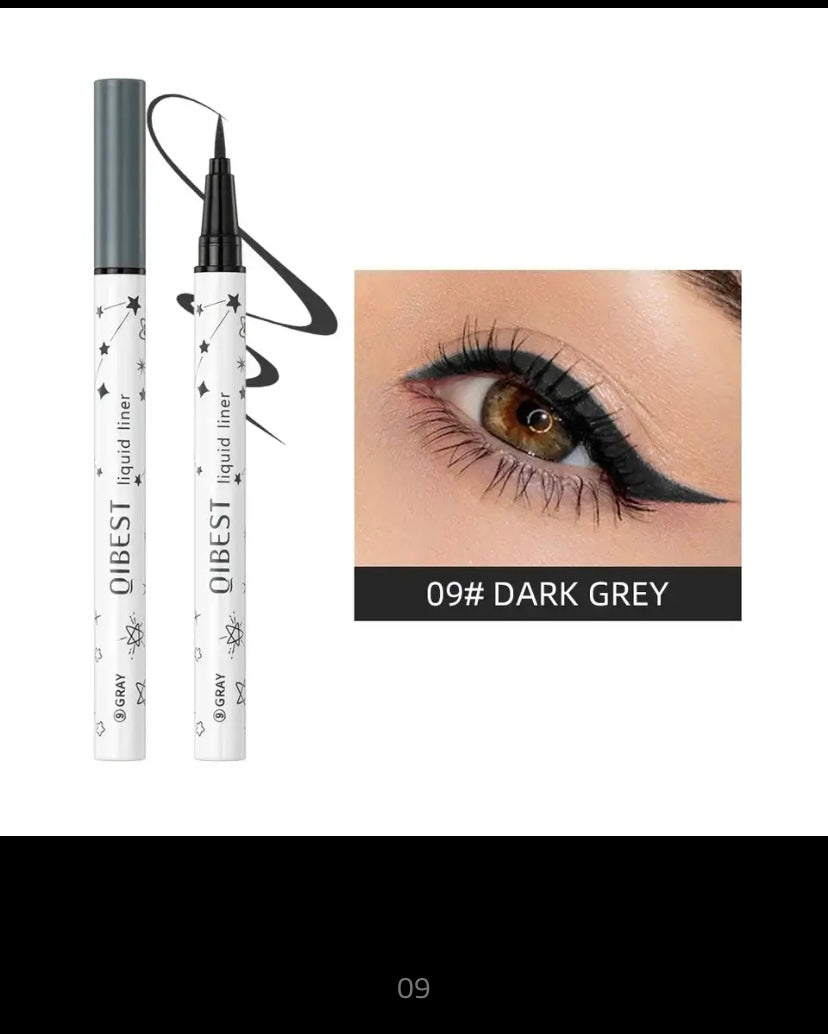 Ultra Thin Liquid Eyeliner, Waterproof Color Eyeliner Pencil, Long-Lasting Eyeliner Pen, Quick Drying, No Blooming Cosmetic Tool