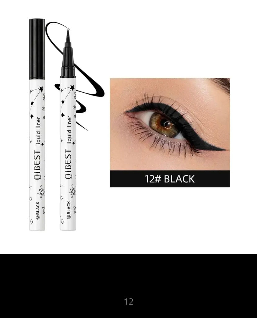 Ultra Thin Liquid Eyeliner, Waterproof Color Eyeliner Pencil, Long-Lasting Eyeliner Pen, Quick Drying, No Blooming Cosmetic Tool