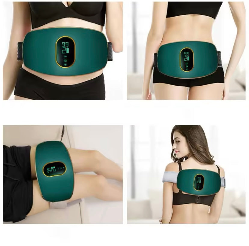 Rechargeable Waist Belt Body Slimming Machine Waist Fitness Massage Device Weight Loss and Body Shaping Instrument Constipation Relief