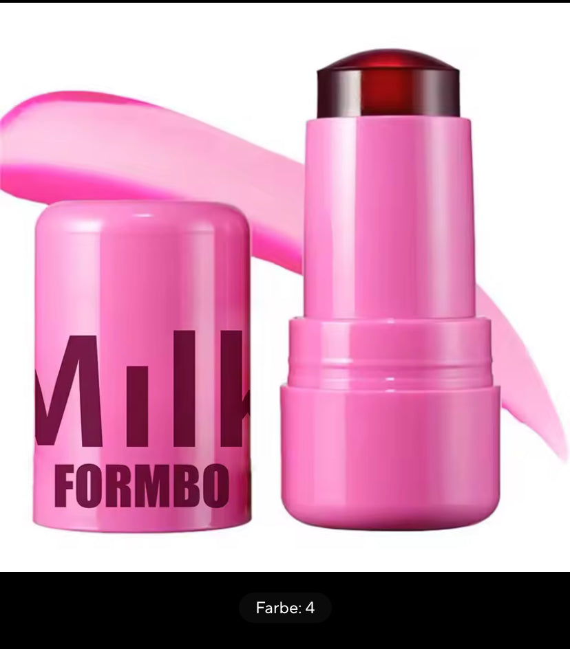 3-in-1 Milk Jelly Tint – Feuchtigkeitsspendendes Rouge für Wangen, Lippen & Kontur | Langhaftend & Matt