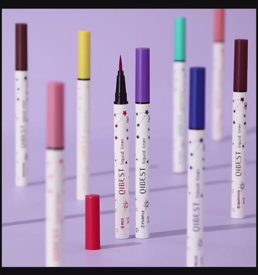 Ultra Thin Liquid Eyeliner, Waterproof Color Eyeliner Pencil, Long-Lasting Eyeliner Pen, Quick Drying, No Blooming Cosmetic Tool 